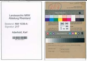 Entnazifizierung Karl Aderhold , geb. 04.12.1919 (Arzt)