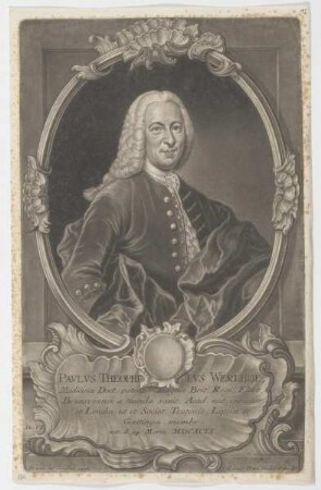 Bildnis des Pavlvs Theophilvs Werlhof