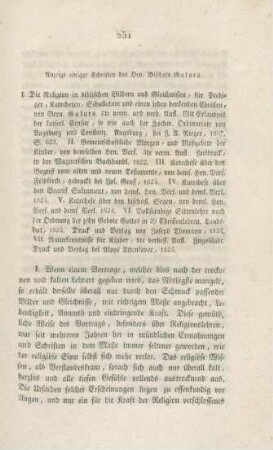 251-255 Anzeige einiger Schriften des Herrn Bischofs Galura