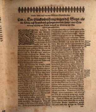Antonii De Guevara, Barfüsser Ordens Bischoffens zu Mondonedo, Keysers Caroli V. Hoffpredigers Canonisten Chronisten und Raths. Opera Omnia HistoricoPolitica : 1. Güldene Sendschreiben 2. Fürstliche Weckuhr und Lustgarten 3. Mißbrauch deß- Hoffs unnd Lob deß LandtsLeben 4. Der wolgezierte Hoffman, oder Hoffschul 5. Von Gastereyen und Zutrincken. In welchen viel schöne subtile Politische unnd Moralische Discursen ... begriffen. In Drey Theil abgetheilt ..., 1. Güldene Sendschreiben
