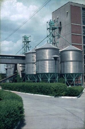 Fotografie: Lagertechnik, Getreide, Lagerung, Hochsilo