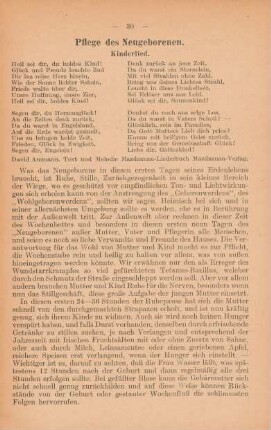 Pflege des Neugeborenen