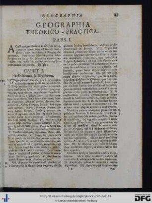 Geographia Theoretico-Practica.