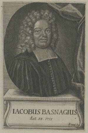 Bildnis des Iacobus Basnagius