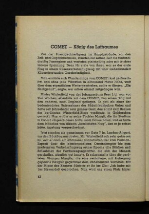 Comet - König des Luftraumes