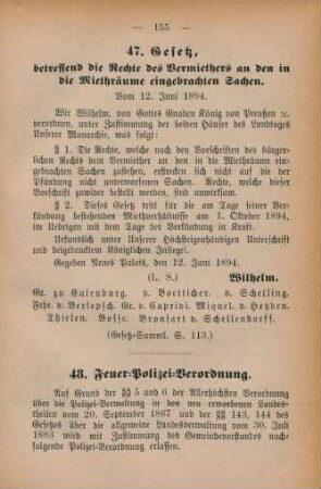 48. Feuer-Polizei-Verordnung.