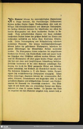 [Material und Werkzeug]
