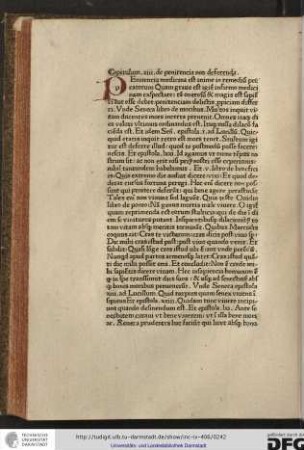 De penitentia non deferenda.