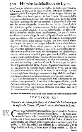 Section XXI - XXIV