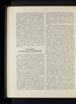 Unser Friedhof in Ohlsdorf und der Friedhofsdienst. Von Dr. Beneke.