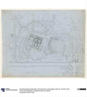 Rehovoth, Villa Weizmann, Gesamtplan