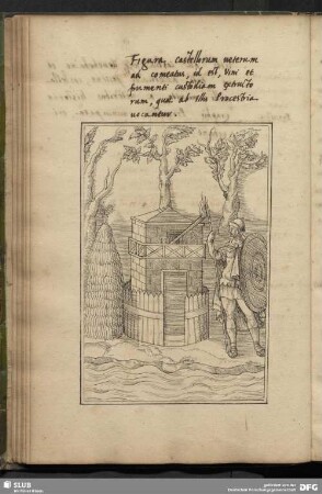 Figura castellorum ueterum ad comeatus [...] ab illus Procestria uocantur.