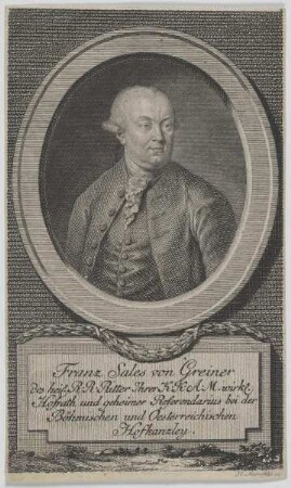 Bildnis des Franz Sales Greiner