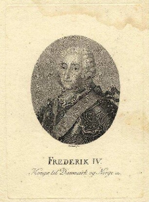 Bildnis von Friedrich IV. (1671-1730), König von Dänemark