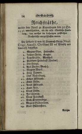 Reichsräthe, ...