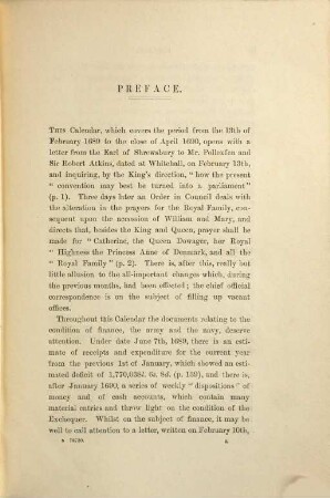 Calendar of state papers : preserved in the Public Record Office, [1]. 13th February 1689 - April 1690