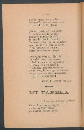 Mi tapera
