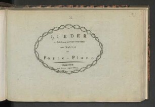Lieder zur Beförderung geselliger Fröhlichkeit mit Begleitung des Forte-Piano