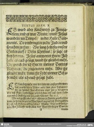 Textus Joan. X
