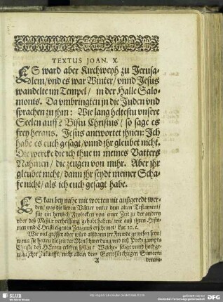 Textus Joan. X