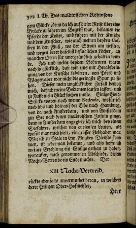 XIII. Nacht-Vertreib.