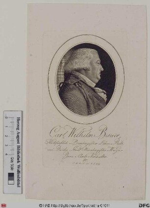 Bildnis Carl Wilhelm Bauer