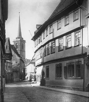 Erfurt, Haus Zum Güldenen Sternberg, Allerheiligenstraße 8