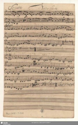 Violino Secundo