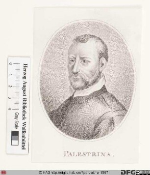 Bildnis Giovanni Pierluigi da Palestrina