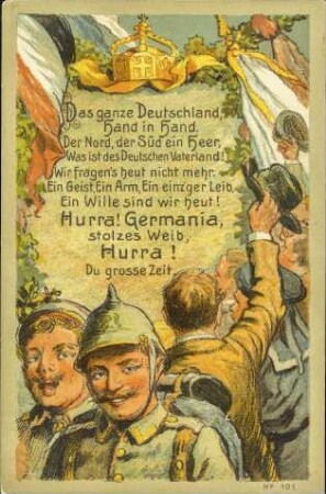 Das ganze Deutschland, Hand in Hand, [...]