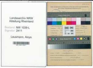 Entnazifizierung Aloys Leusmann , geb. 25.06.1891 (Landwirt)