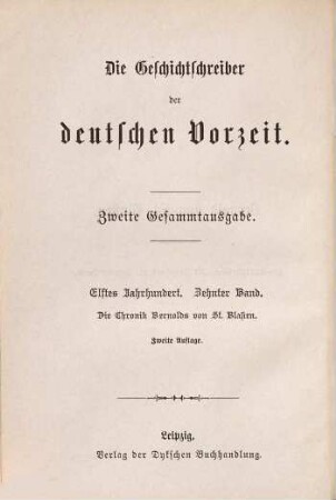 Die Chronik