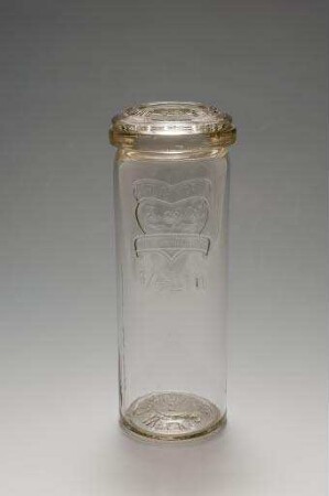 Schutzmarke J. W. Frischhaltung 3/4 Ltr., 11a (Einmachglas mit Deckel)