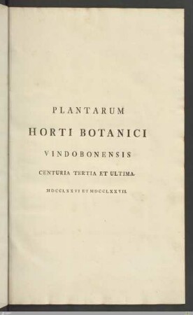 3: Centuria Tertia Et Ultima