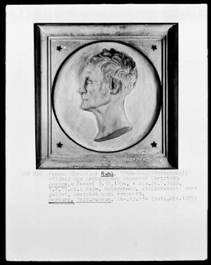 Bildnis des Architekten Heinrich Christoph Jussow