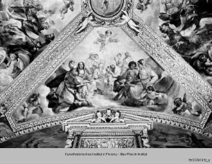 Ausmalung des Oratorio della Santissima Trinità : Ausmalung des Gewölbes : Paradies der Eheleute