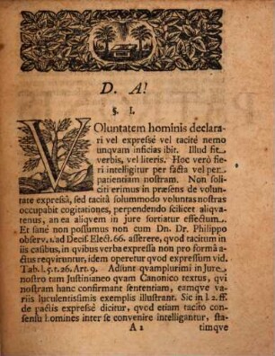 Disputatio Inauguralis Juridica De Revocatione Procuratoris Tacita ad ductum Cap. pen. de Procuratoribus in Sexto