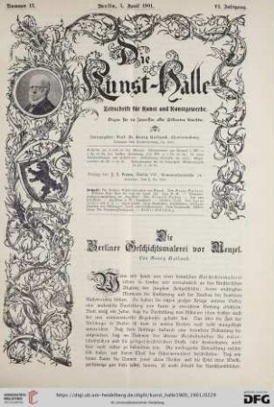 6: Die Berliner Geschichtsmalerei vor Menzel