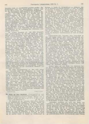 105-107 [Rezension] Beyerle, Konrad (Hrsg.), Die Kultur der Abtei Reichenau. Erinnerungsschrift zur zwölfhundertsten Wiederkehr d. Gründungsjahres d. Inselklosters. 724 - 1924. 2 Halbbde