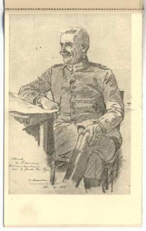 o.Nr.: Oberst von Cramer, Kommandeur des 2. Garde-Reserve-Regiments