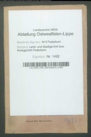 Erblasser: Bornemann, Maria: