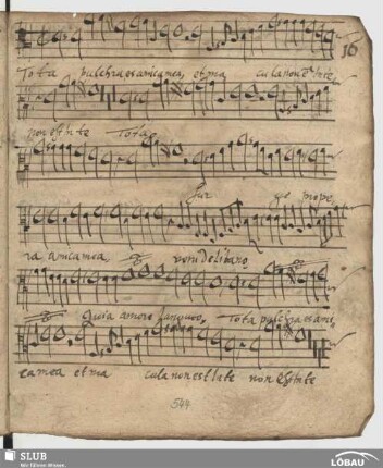 16. Gesius, Bartholomäus: Tota pulchra es
