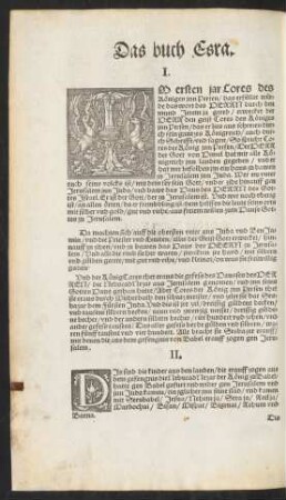 Das buch Esra.