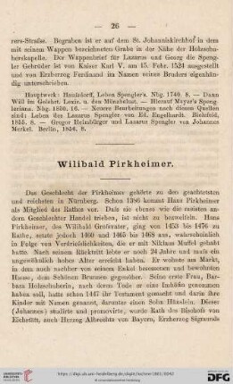 Wilibald Pirkheimer