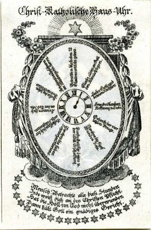 Grafik "Christ-Katholische Haus-Uhr"
