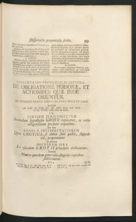 De Obligatione Personae, Et Actionibus Quae Inde Oriuntur.