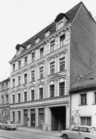 Görlitz, Bautzener Straße 48. Wohnhaus (um 1880). Straßenansicht