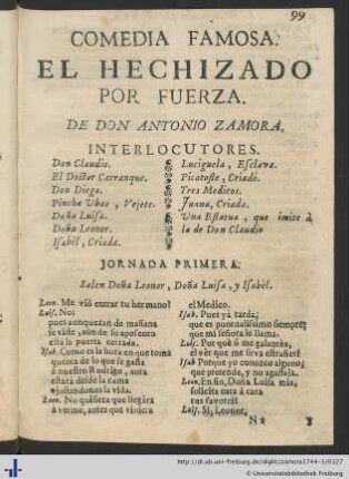 El Hechizado Por Fuerza.