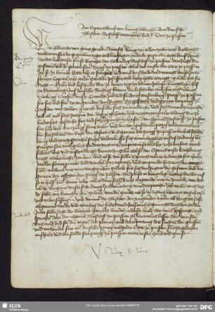 49v-50v: Schiedsspruch König Albrechts I. zwischen Bischof Bernhard und der Stadt Passau (Nürnberg, 30. Nov. 1298 [Hs.: 1290])