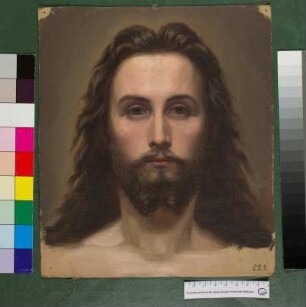 Christus-Kopfstudie zu Auferstehung